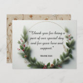 Pastel Blessings: A Heartfelt Thank You ポストカード (正面/裏面)