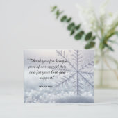 Pastel Blessings: A Heartfelt Thank You ポストカード (スタンド正面)