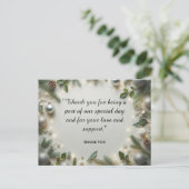 Pastel Blessings: A Heartfelt Thank You ポストカード (スタンド正面)