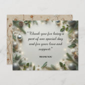 Pastel Blessings: A Heartfelt Thank You ポストカード (正面/裏面)