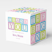 Pastel Blocks The Big One Thank You フェイバーボックス (正面サイド)