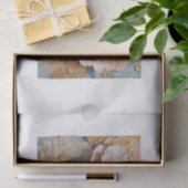 Pastel bloemen decoupage tissue papier 薄葉紙 (ギフト)