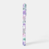 Pastel Bloom – やわらかな花柄のスマホケース iPhone 16ケース (右側面)