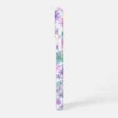 Pastel Bloom – Soft Floral Pattern Phone Case iPhone 16ケース (左側面)