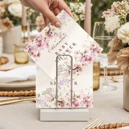 Pastel Blossom Baby Shower スタンダードカクテルナプキン