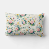 pastel blossom field ランバークッション (裏面)