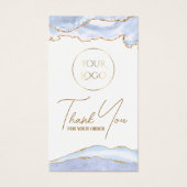 pastel blue agateパッケージの挿入 (正面)