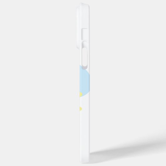 Pastel blue clouds stars purple happy birthday nam Case-Mate iPhoneケース (裏面 / 左)