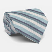 Pastel Blue Pink Magenta Textured Striped Pattern ネクタイ (ロール)