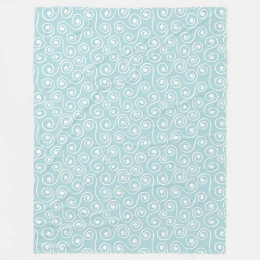Pastel Boho Blanket Elegant Kids Room Accent フリースブランケット (正面)