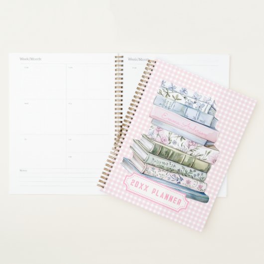 Pastel Books | Literature Subject プランナー手帳 (ディスプレー)