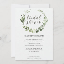 Pastel Bouquet Bridal Shower Invitation Floral 招待状