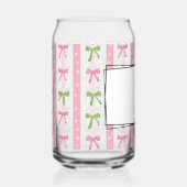 Pastel Bow ガラス缶 (正面)