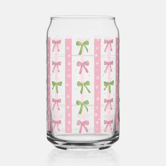 Pastel Bow ガラス缶 (右)