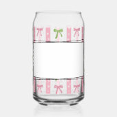 Pastel Bow ガラス缶 (左)