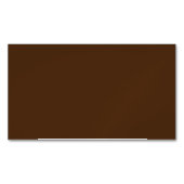 Pastel Brown,Pine Cone,Puce, マグネット名刺 (正面)