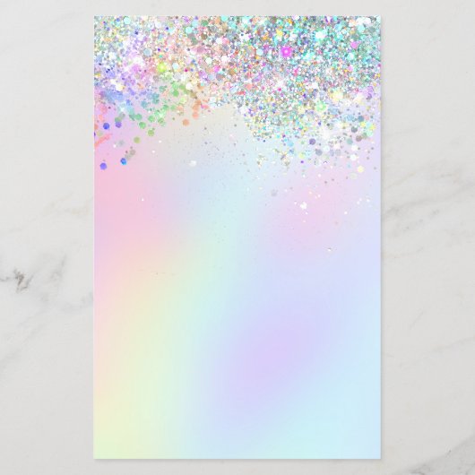 pastel butterfly beauty salon flyer チラシ (裏面)