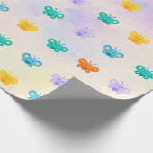 Pastel Butterfly Gift Wrap – Kawaii Wrapping Paper ラッピングペーパー (角)