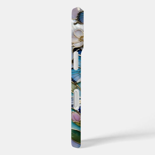 Pastel Butterfly iPhone Case Elegant Aesthetic Case-Mate iPhoneケース (裏面 / 右)
