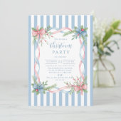 Pastel Candy Cane Christmas 招待状 (スタンド正面)