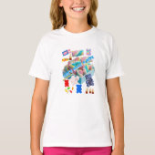 Pastel Candy Collage T‑Shirt  Tシャツ (正面)