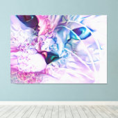 Pastel Cat Dreamscape  キャンバスプリント (インサイチュ (ウッドフロア))