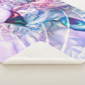 Pastel Cat Dreamscape  シェルパブランケット (3/4)