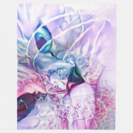 Pastel Cat Dreamscape  フリースブランケット