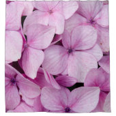 Pastel Charm: Pink Flowers in the Heart of SAPA シャワーカーテン (正面)