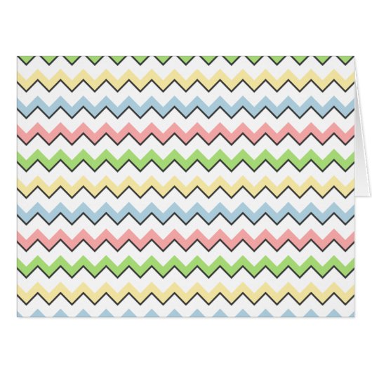 Pastel Chevron-Drop Shadow by Shirley Taylor (正面横)