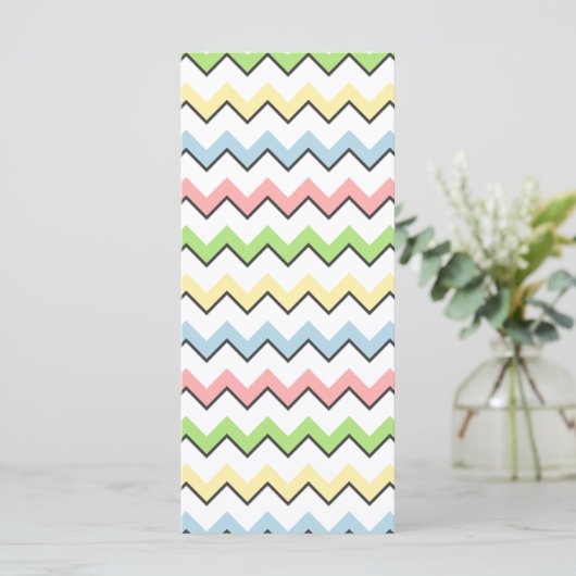 Pastel Chevron-Drop Shadow by Shirley Taylor (スタンド正面)