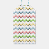 Pastel Chevron-Drop Shadow by Shirley Taylor ギフトタグ (裏面)