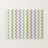 Pastel Chevron-Drop Shadow by Shirley Taylor ジグソーパズル (横)
