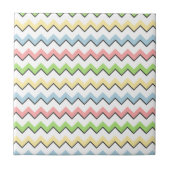 Pastel Chevron-Drop Shadow by Shirley Taylor タイル (正面)