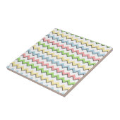Pastel Chevron-Drop Shadow by Shirley Taylor タイル (側面)