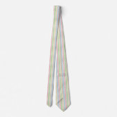 Pastel Chevron-Drop Shadow by Shirley Taylor ネクタイ (裏面)