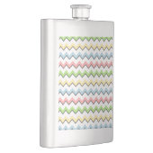 Pastel Chevron-Drop Shadow by Shirley Taylor フラスク (右)