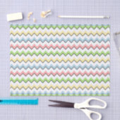Pastel Chevron-Drop Shadow by Shirley Taylor 薄葉紙 (クラフト)