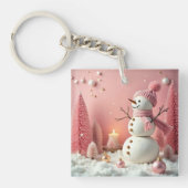 Pastel Christmas - Acrylic Keychain キーホルダー (正面)
