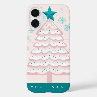 Pastel Christmas iPhone 16ケース