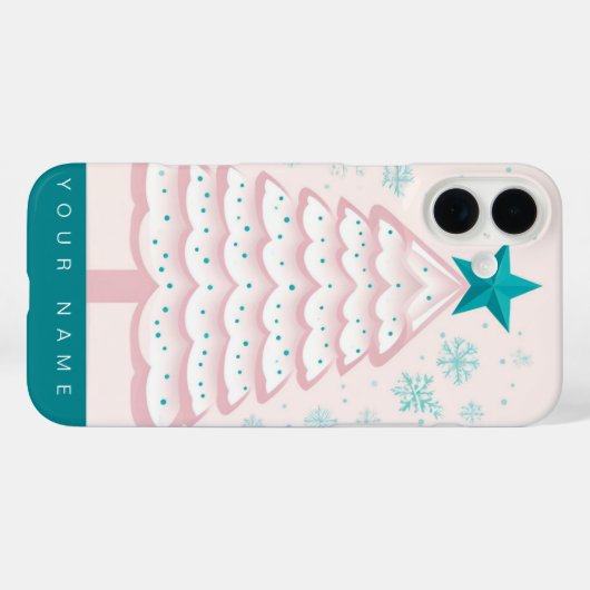 Pastel Christmas Case-Mate iPhoneケース (裏面 (横))