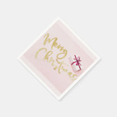 Pastel Christmas Napkins – Cocktail Napkin Set スタンダードカクテルナプキン (角)