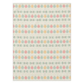 Pastel Christmas Ornaments テーブルクロス (正面)