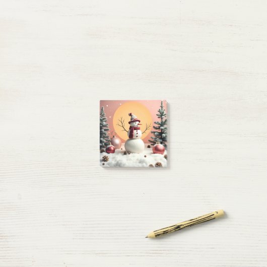 Pastel Christmas - Post-It Notes  ポストイット (デスク上)