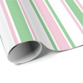 Pastel Christmas Wrapping Paper | Pink & Green ラッピングペーパー (ロールコーナー)