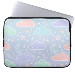 Pastel Cloud Aesthetic Laptop Sleeve ラップトップスリーブ