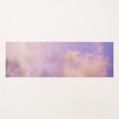 Pastel Cloud & Sakura (two sided design) ヨガマット (正面(横))
