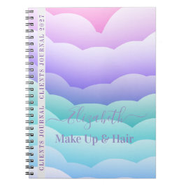 Pastel Clouds Client Journal ノートブック