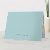 Pastel Coastal Dunes Watercolor カード (裏面)