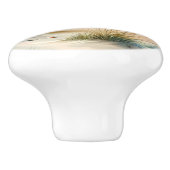 Pastel Coastal Dunes Watercolor セラミックノブ (側面)